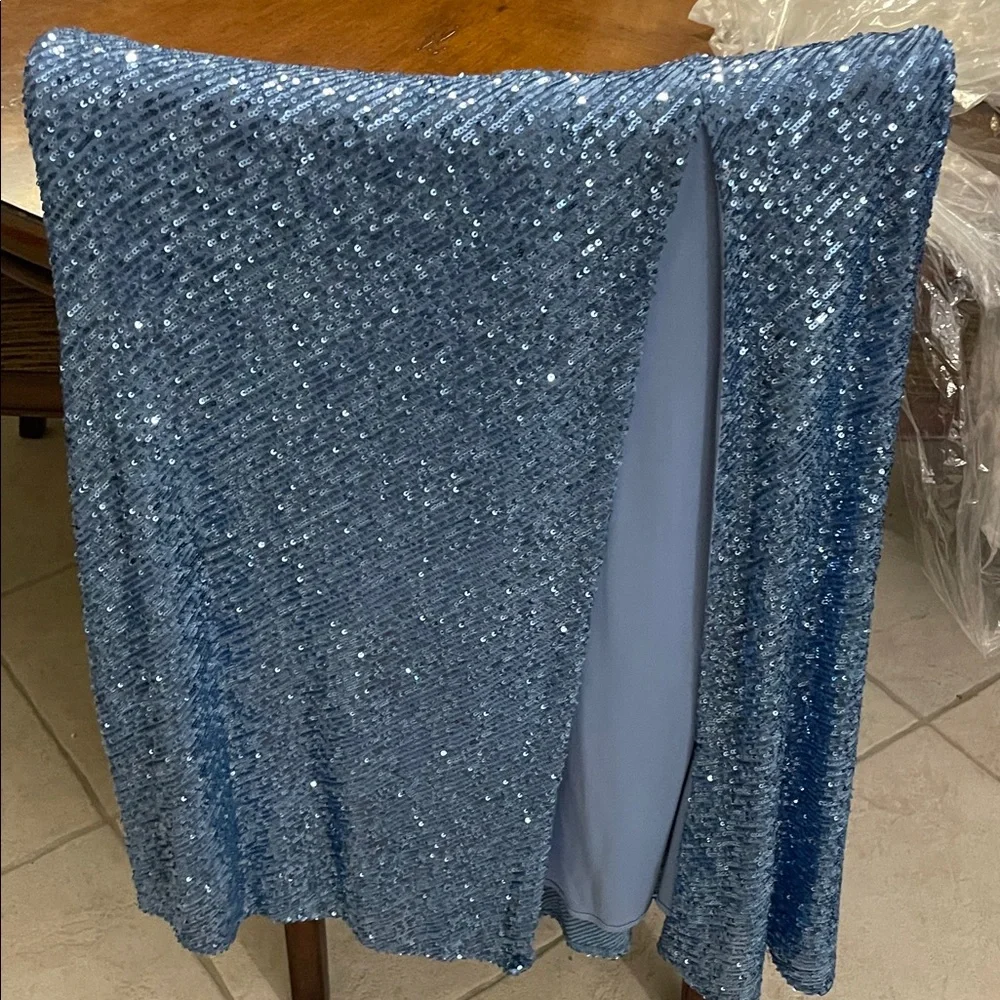 Morgan & Co. Light Blue Dress - Picture 5 of 6